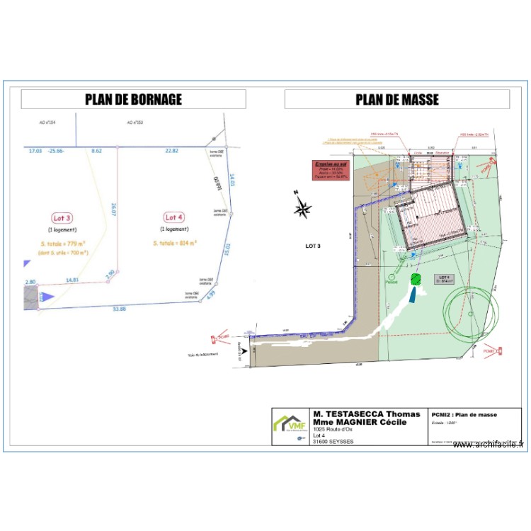 Testasecca. Plan de 0 pièce et 0 m2