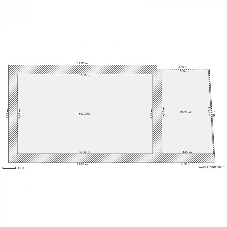 maison bas cot. Plan de 0 pièce et 0 m2