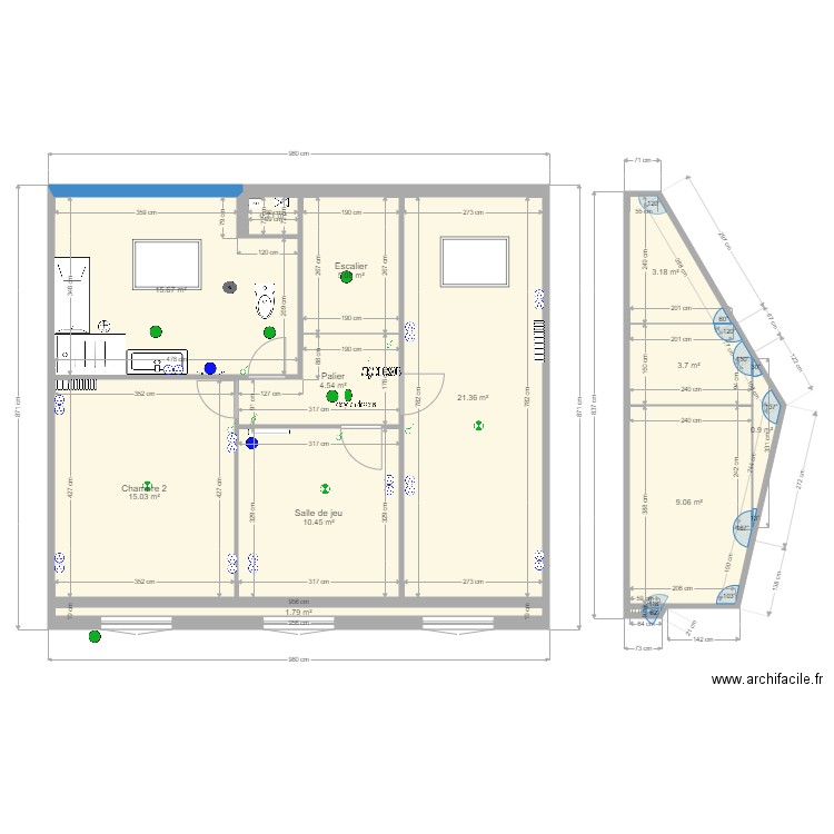 combles v5 final. Plan de 0 pièce et 0 m2