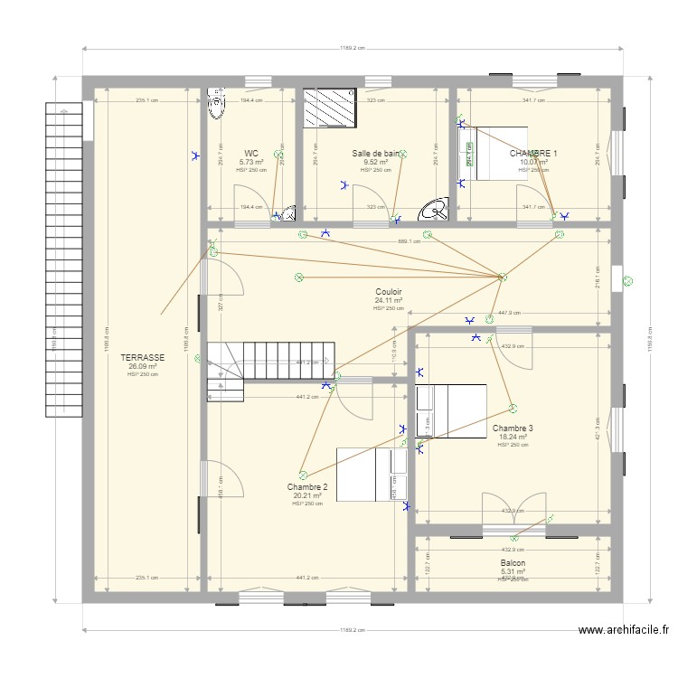 SOA ETAGE MADA MODIFIE 2020. Plan de 0 pièce et 0 m2