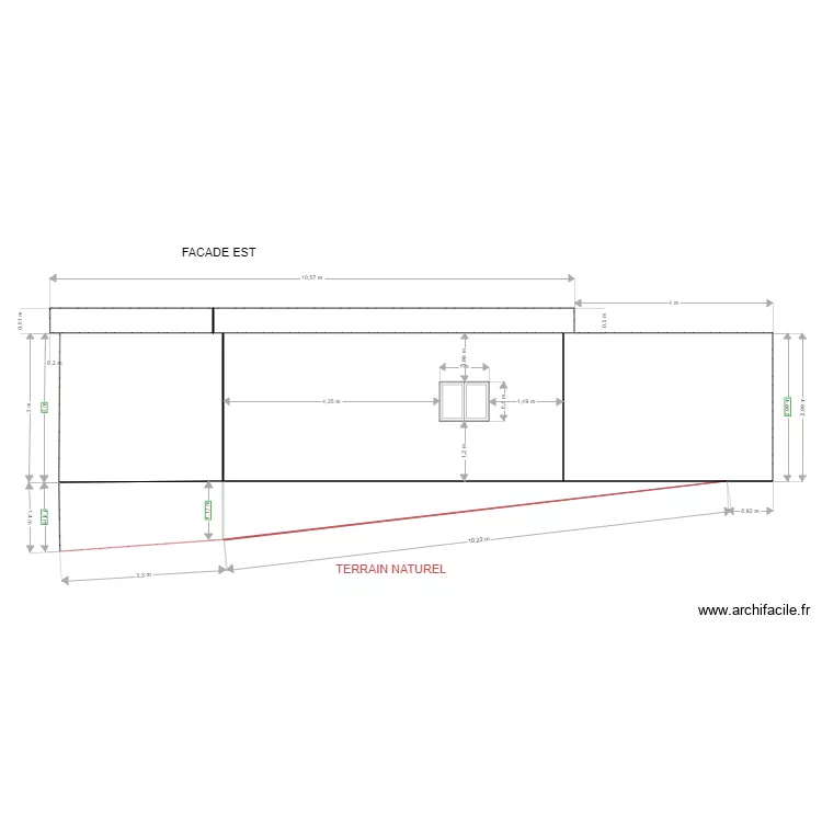 FACADE DP4 3. Plan de 