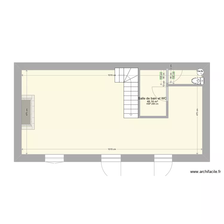 RDC Habitable. Plan de RDC Habitable. Plan de