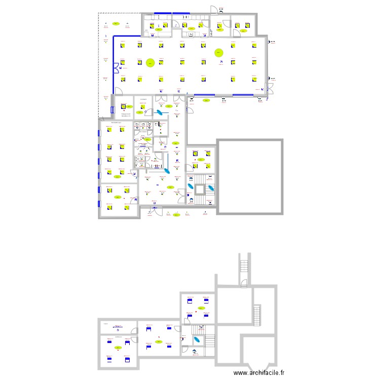 Dorfhauses Eclairages. Plan de 0 pièce et 0 m2