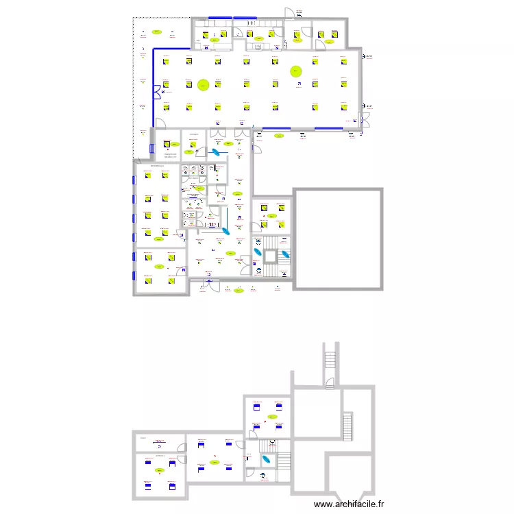 Dorfhauses Eclairages. Plan de Dorfhauses Eclairages. Plan de