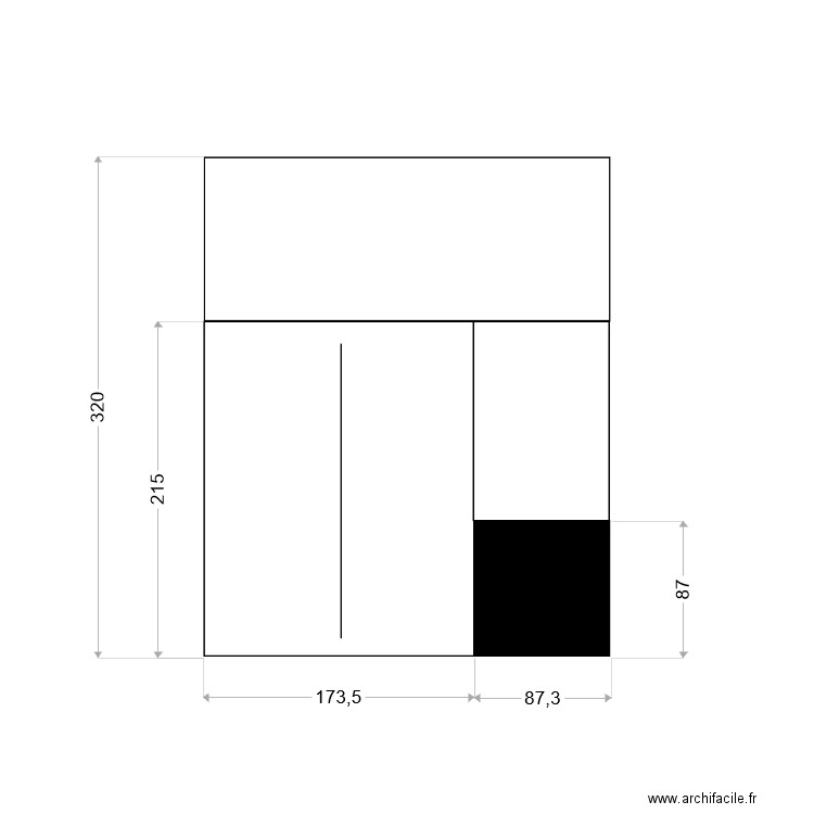 Verrière entrée. Plan de 0 pièce et 0 m2