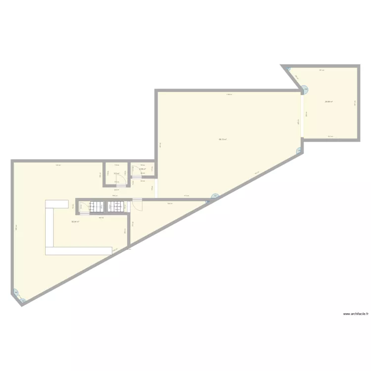 trazegnies delval 41. Plan de 