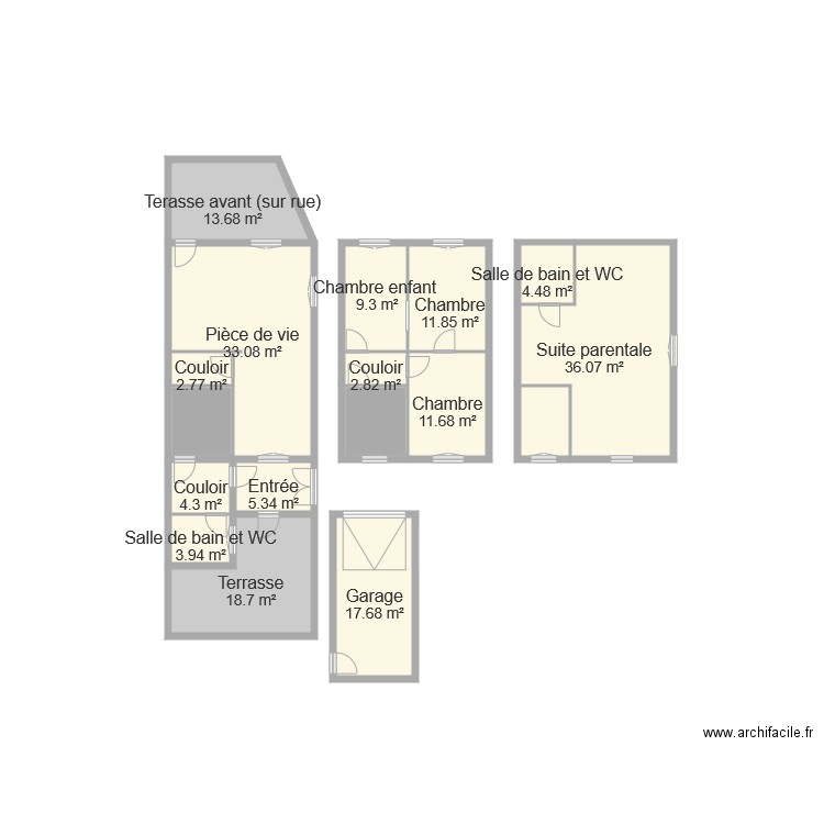 LENOBLE. Plan de 0 pièce et 0 m2