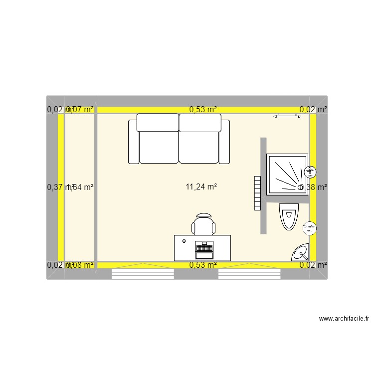 Dépendance 2. Plan de 0 pièce et 0 m2