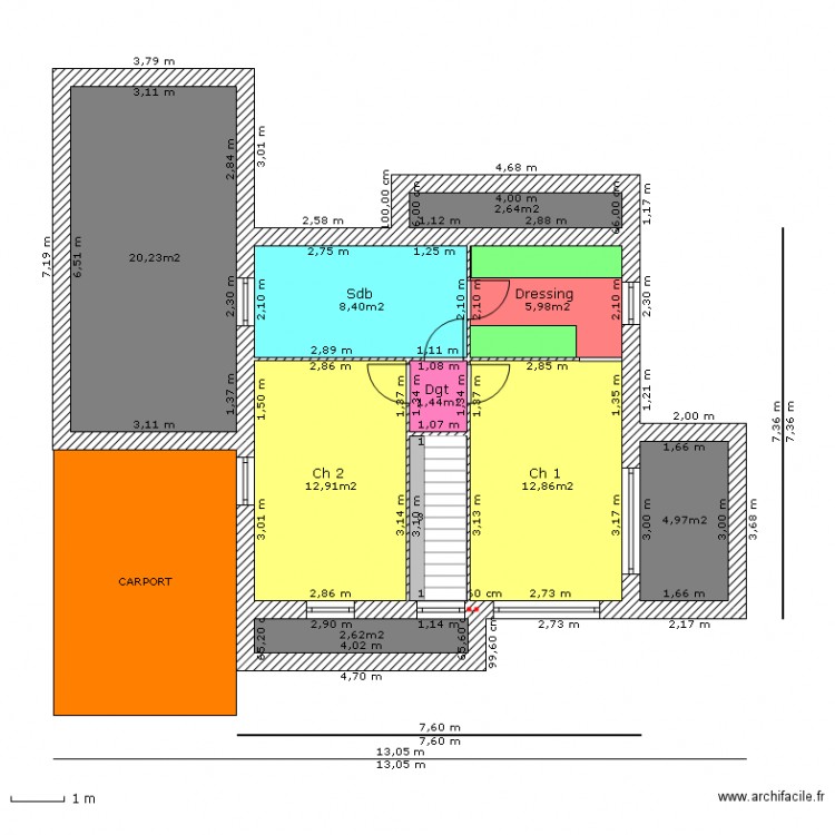 LUDWIKOSKI ETAGE 2. Plan de 0 pièce et 0 m2