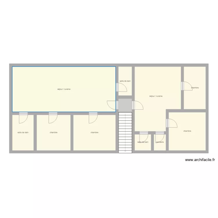 luzarche. Plan de 