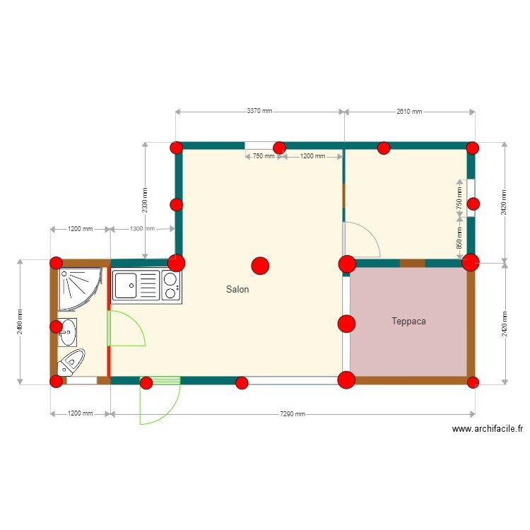 Podolsk 2 mod sv. Plan de 0 pièce et 0 m2