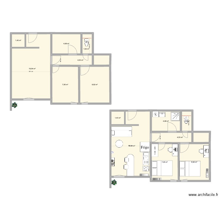 chelles F3. Plan de 0 pièce et 0 m2