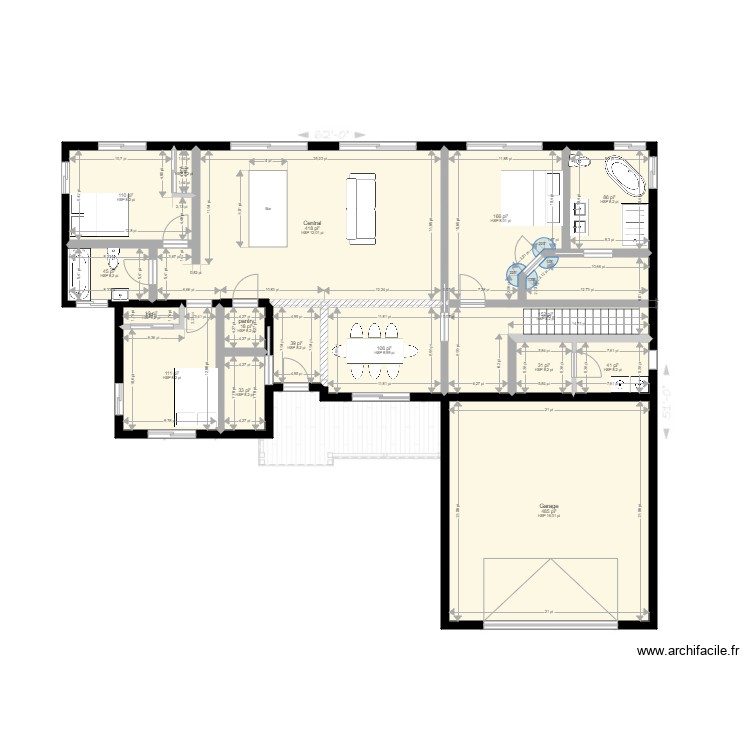Maison 1653 Pi2 Plan 16 Pi ces 173 M2 Dessin Par DmcGauvin maison-1653-pi2-plan-16-pi-ces-173-m2-dessin-par-dmcgauvin