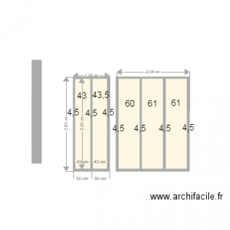 panneau urbeis. Plan de 0 pièce et 0 m2