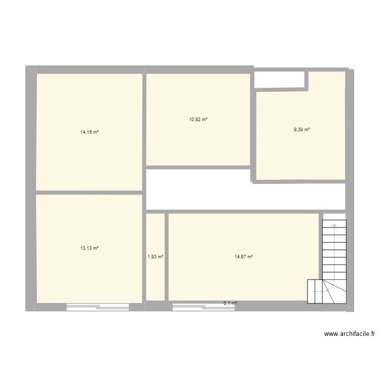 etage  wiweo. Plan de 0 pièce et 0 m2