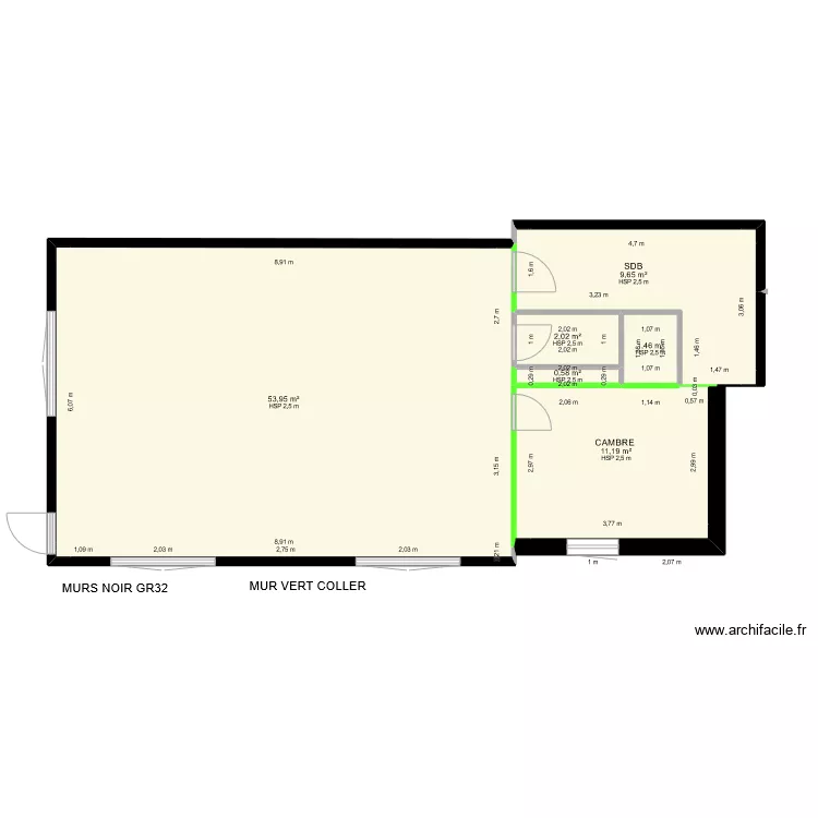 MAIRIE. Plan de 