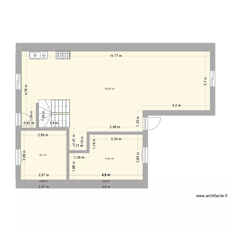 &eacute;tage 2EME TIRAGE. Plan de 5  et 76 m²