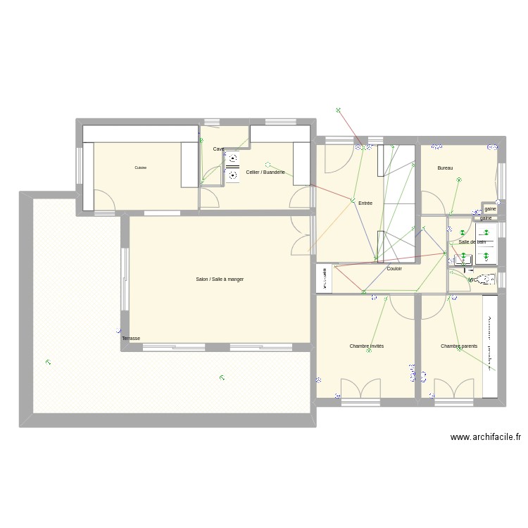 Colonel Noel - plinthes. Plan de 0 pièce et 0 m2