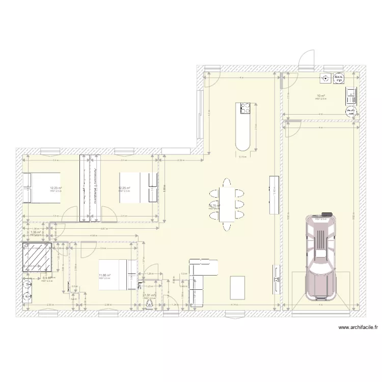 maison essai 2. Plan de 