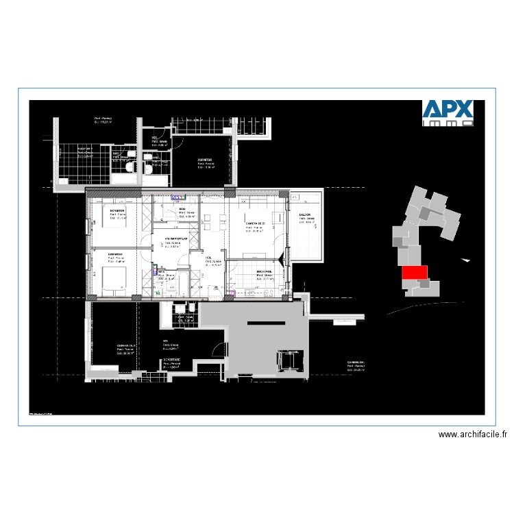 CAUZASI. Plan de 0 pièce et 0 m2