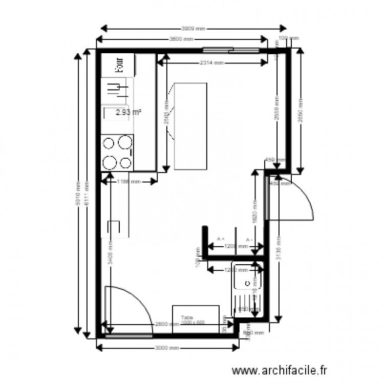 vingt 20 bis. Plan de 0 pièce et 0 m2