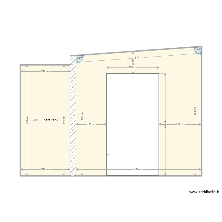 wall 47 and 48 door X 3. Plan de 0 pièce et 0 m2