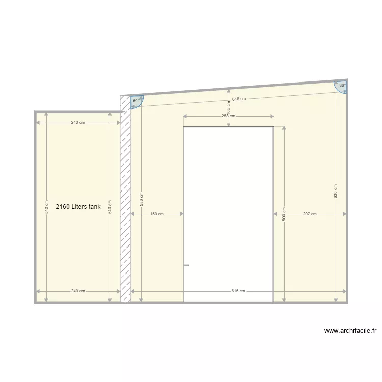 wall 47 and 48 door X 3. Plan de 
