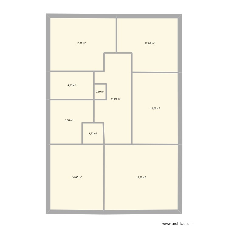 ARRIGHI  . Plan de 0 pièce et 0 m2