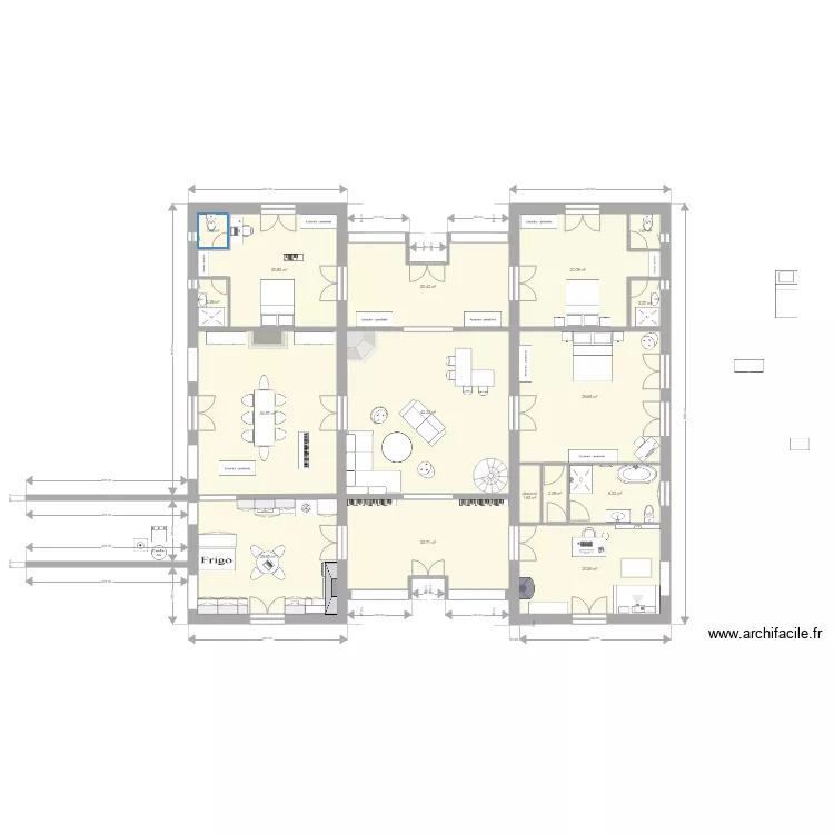 Sta Cat modifi&eacute;. Plan de 