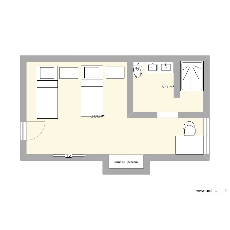  polyclinique  . Plan de 0 pièce et 0 m2