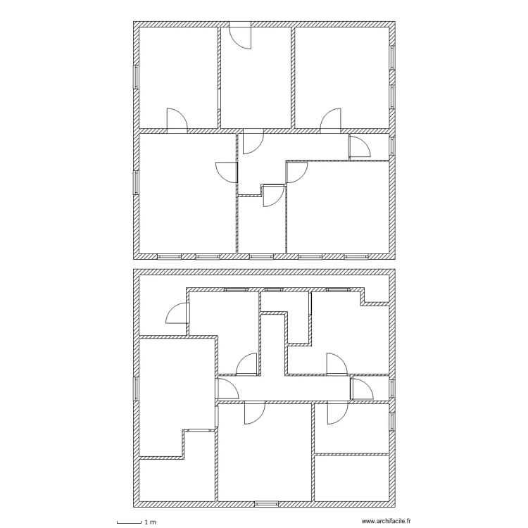 SERY - ILLKIRCH. Plan de 