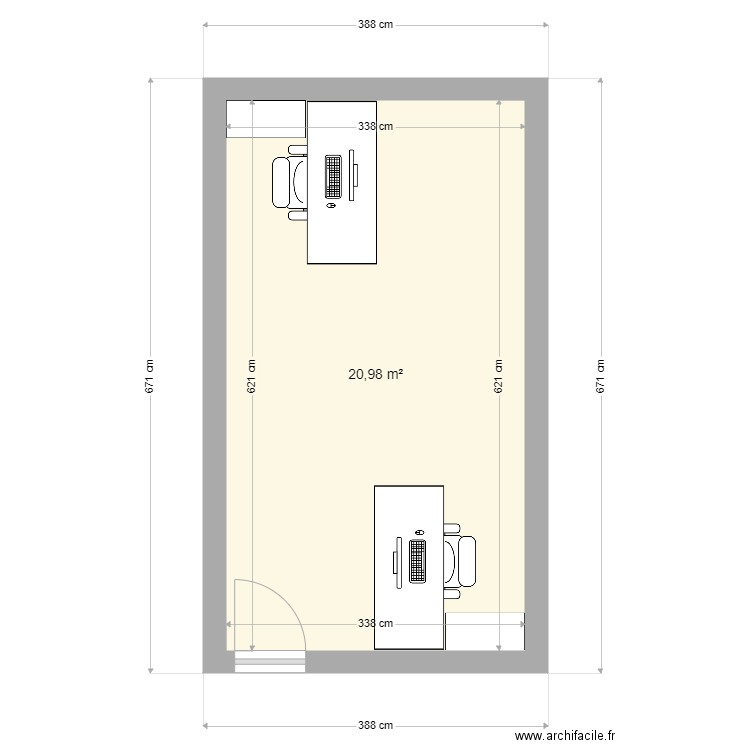 Gestion HP1. Plan de 0 pièce et 0 m2