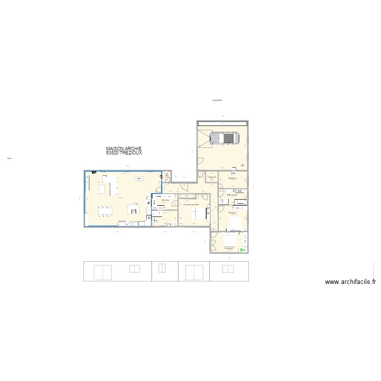 Plan architecte revu 11 sept. Plan de 0 pièce et 0 m2