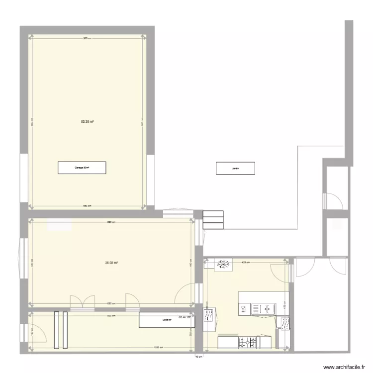 Rdc Projet L. Plan de 