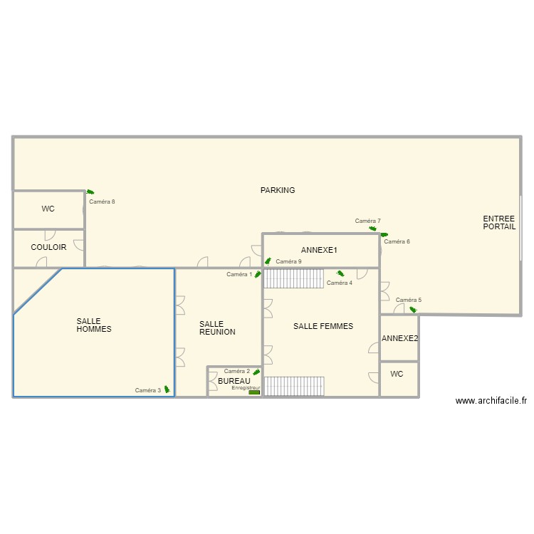 mosquee. Plan de 0 pièce et 0 m2