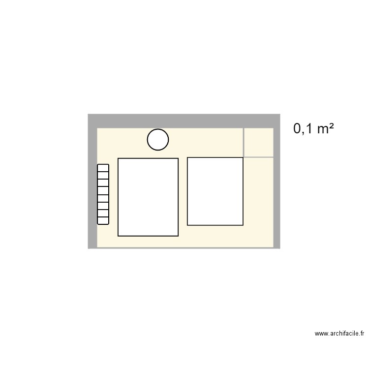 Coin chaudière. Plan de 0 pièce et 0 m2