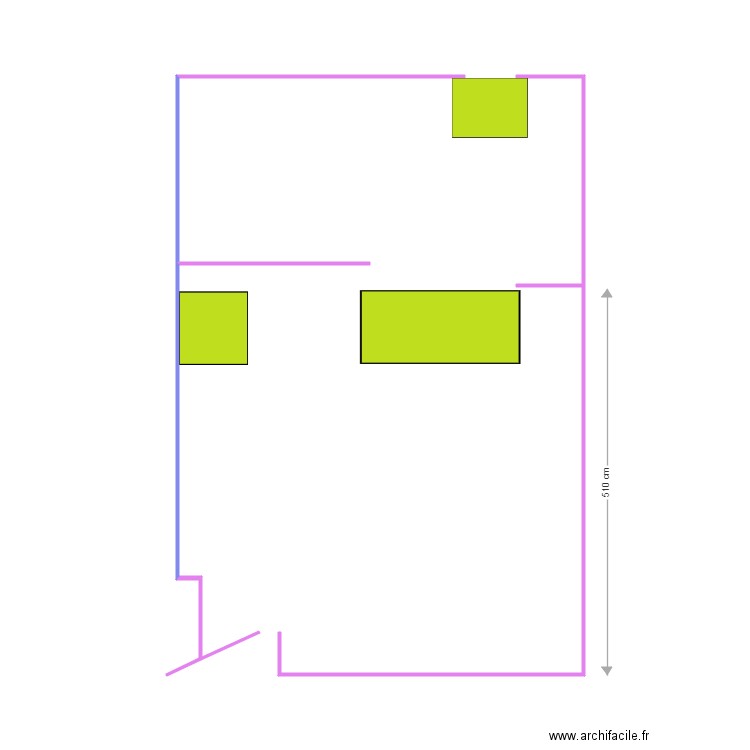 Cloture V2. Plan de 0 pièce et 0 m2