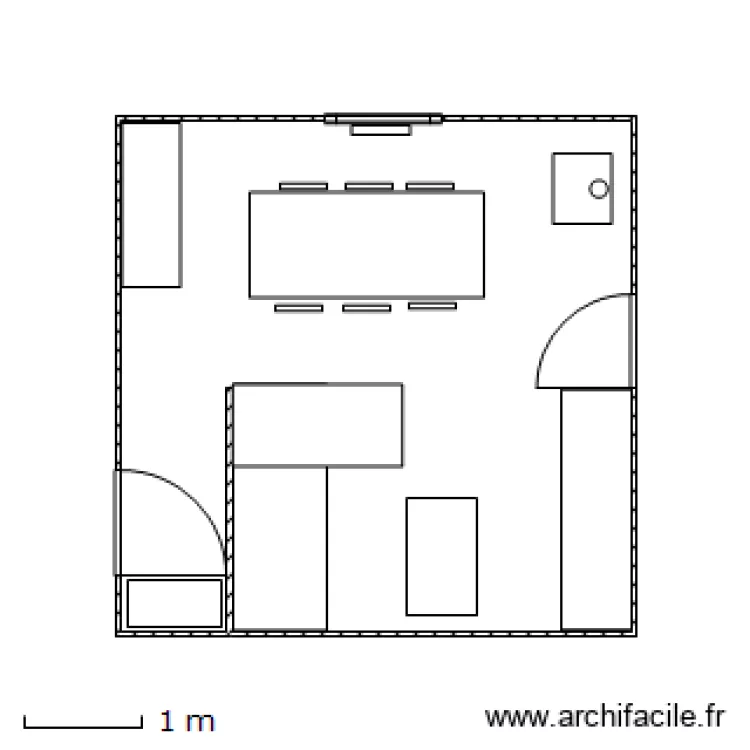 salle a manger. Plan de salle a manger. Plan de