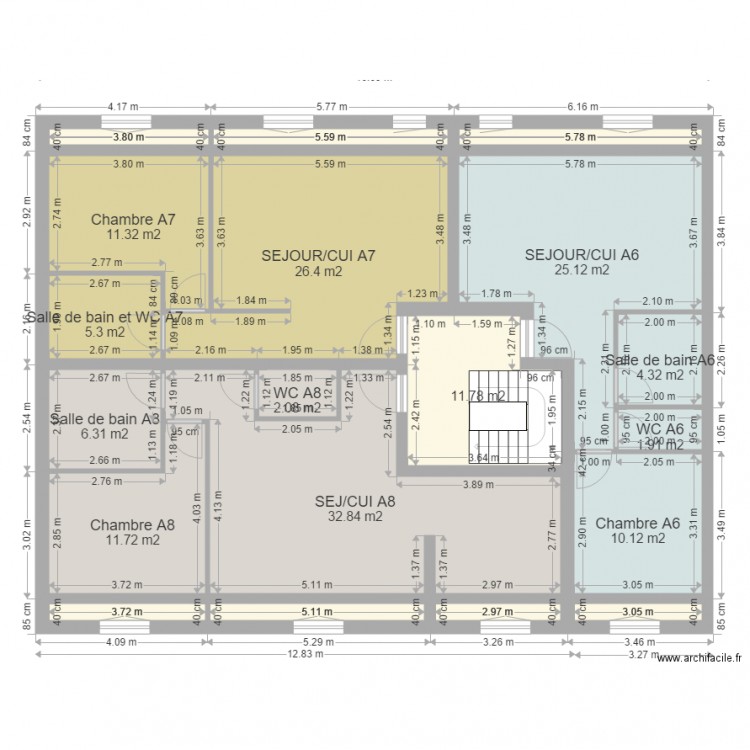 MENNECY3 Comble NESC. Plan de 0 pièce et 0 m2