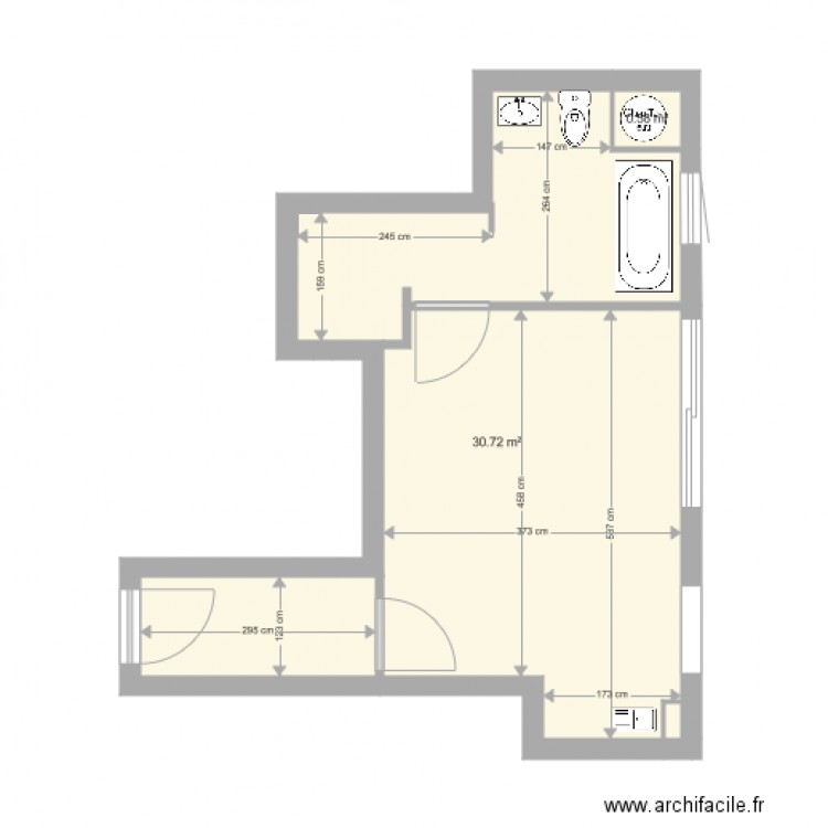 APPARTEMENT SAINT MANDE. Plan de 0 pièce et 0 m2