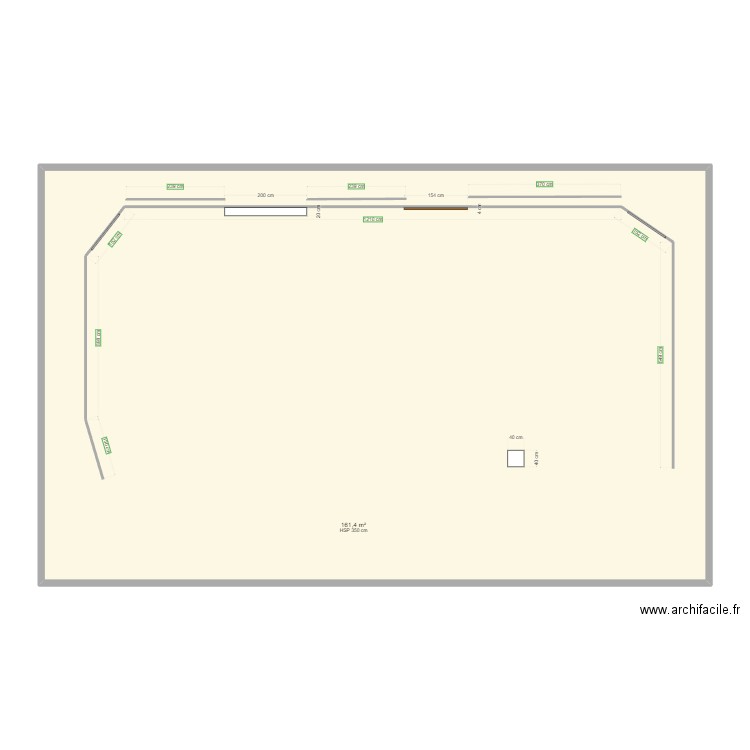 Plateau MVS vierge. Plan de 0 pièce et 0 m2