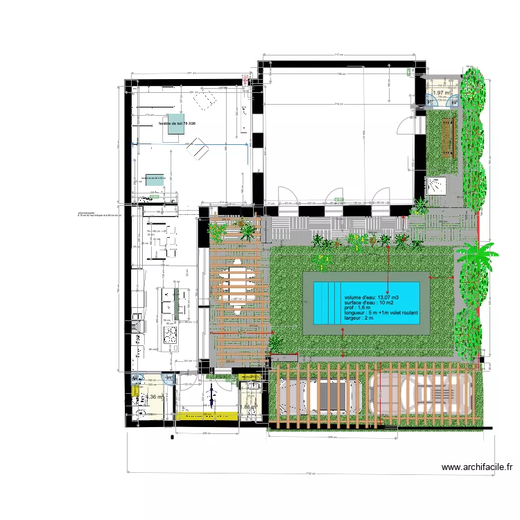 plan cuisine. Plan de 