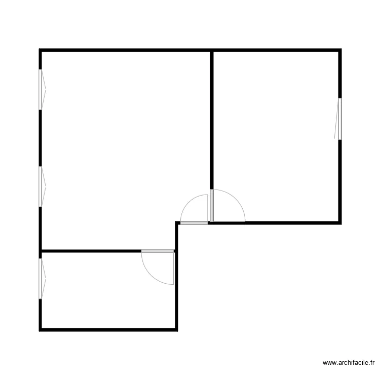 7 QUAI JEAN JAURES AUDIERNE. Plan de 