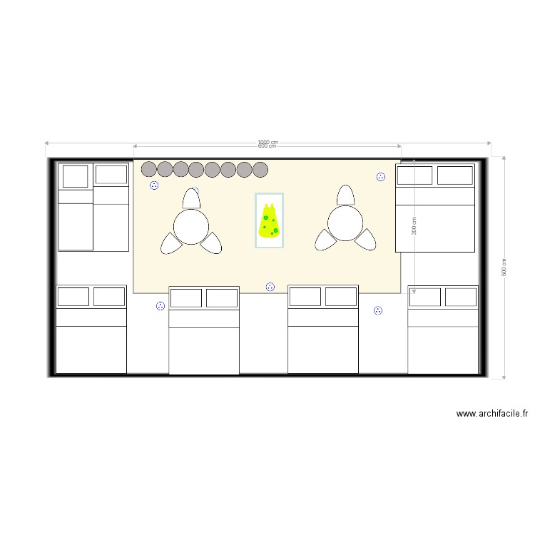 Foire expo la Roche sur foron  plan avec structure 3x6m LL. Plan de 0 pièce et 0 m2