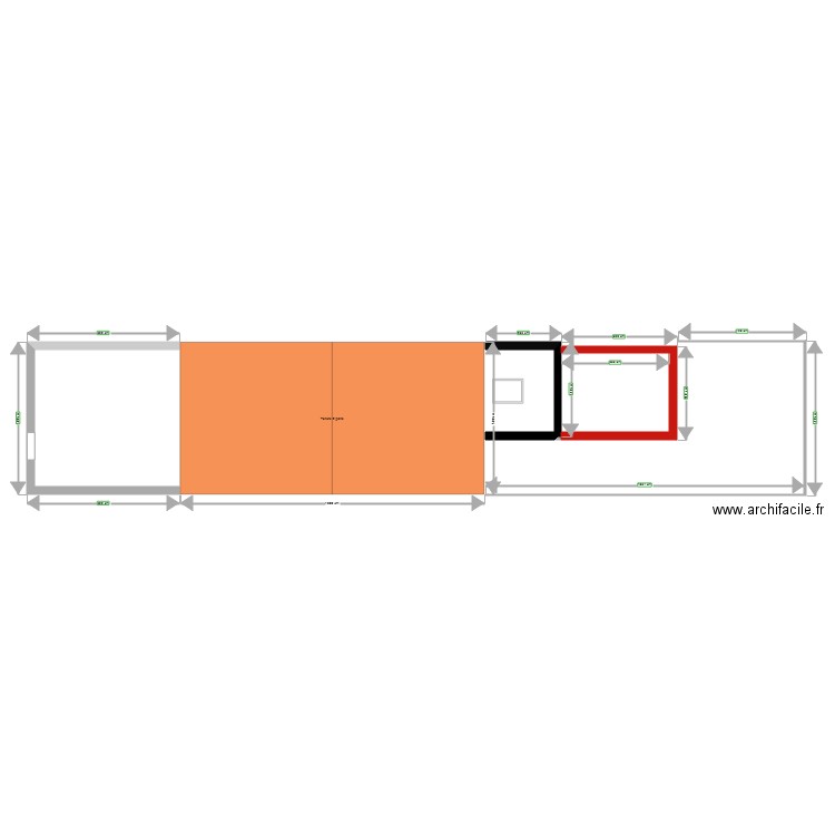 PLAN INITIALE. Plan de 0 pièce et 0 m2