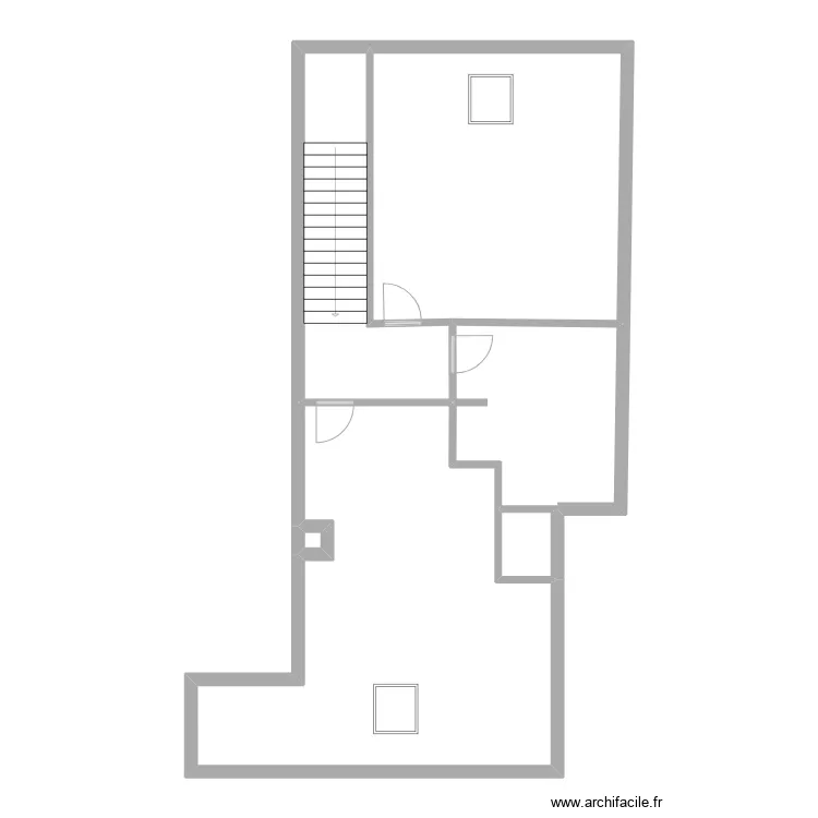 FOURNIER R+1. Plan de 