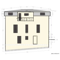 Elevation facade Ouest