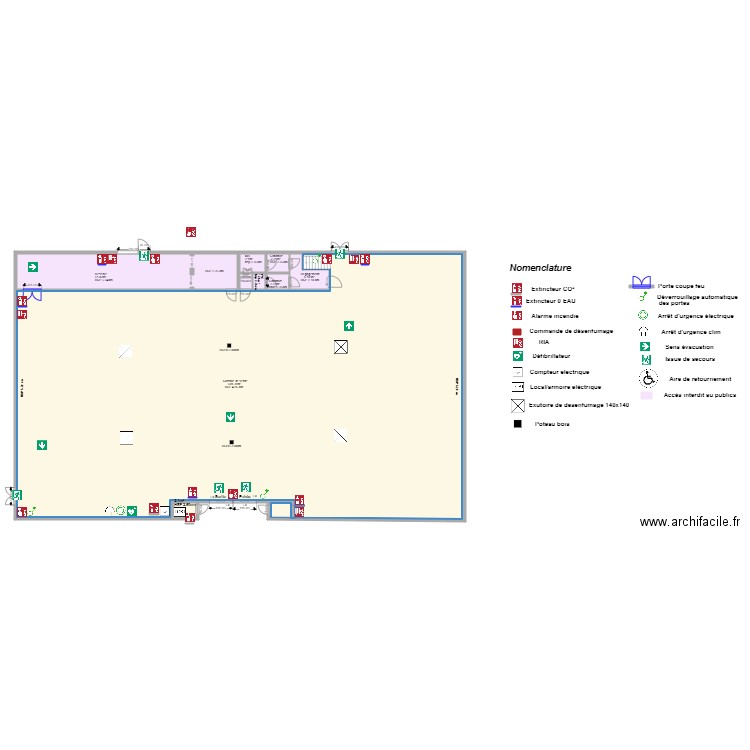 Makla Market avant projet Nanteuil les Meaux. Plan de 0 pièce et 0 m2