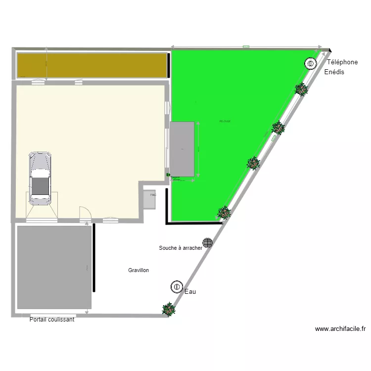 Plan de masse. Plan de Plan de masse. Plan de