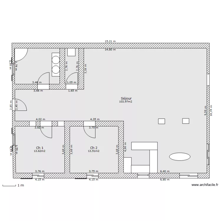 amenagement. Plan de 
